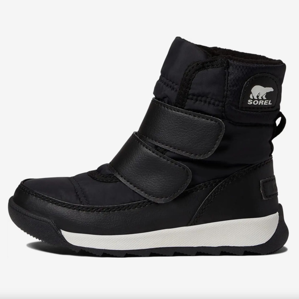 SOREL | Whitney II Strap in Black/Sea Salt